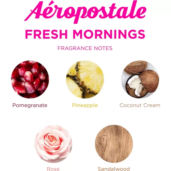 Aeropostale Candle Scented Candles Fresh Mornings Soy Candle