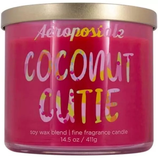 Aeropostale Candle Scented Candles Coconut Cutie Soy Candle