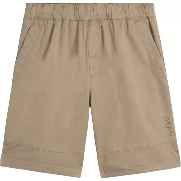 AEROPOSTALE Boys Shorts  Stretch Fit Pull On Khaki Chino Shorts  Woven Shorts for Boys 416Camel Twill