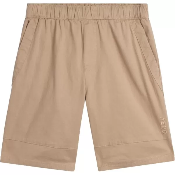 AEROPOSTALE Boys Shorts  Stretch Fit Pull On Khaki Chino Shorts  Woven Shorts for Boys 416Cream