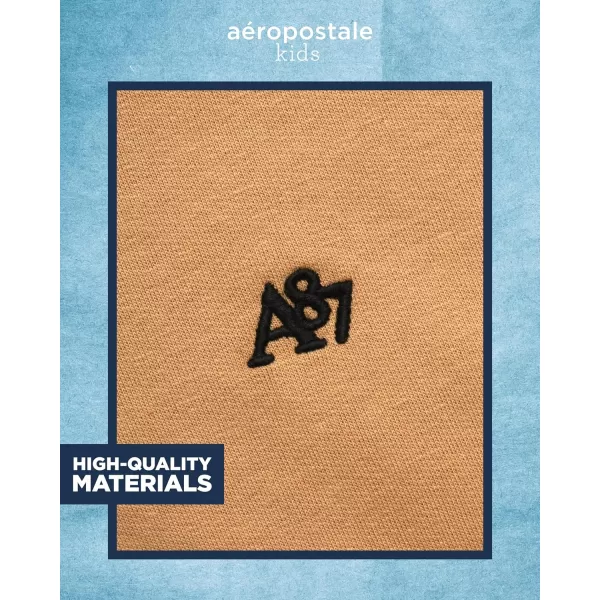 AEROPOSTALE Boys Sweatshirt  Fleece Pullover Hoodie Sweatshirt  Kids Fashion Hooded Sweatshirt 412Coffee