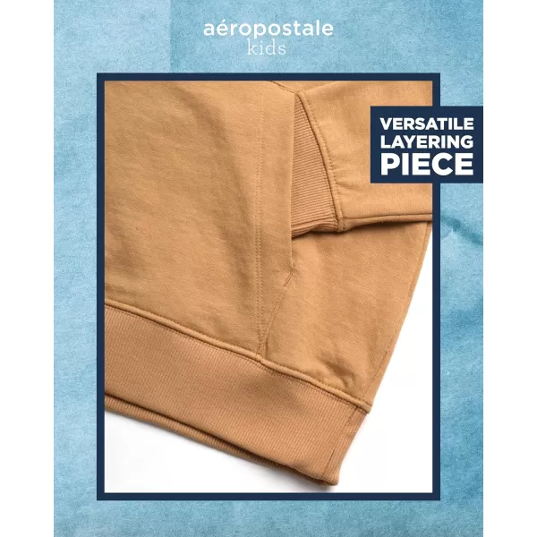 AEROPOSTALE Boys Sweatshirt  Fleece Pullover Hoodie Sweatshirt  Kids Fashion Hooded Sweatshirt 412Coffee