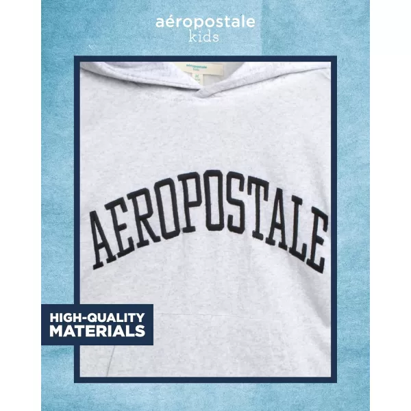 AEROPOSTALE Boys Sweatshirt  Fleece Pullover Hoodie Sweatshirt  Kids Fashion Hooded Sweatshirt 412Lunar Rock