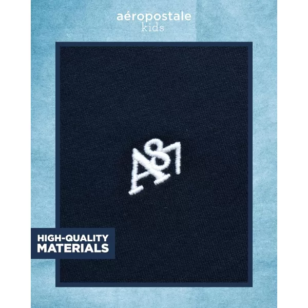 AEROPOSTALE Boys Sweatshirt  Fleece Pullover Hoodie Sweatshirt  Kids Fashion Hooded Sweatshirt 412Navy