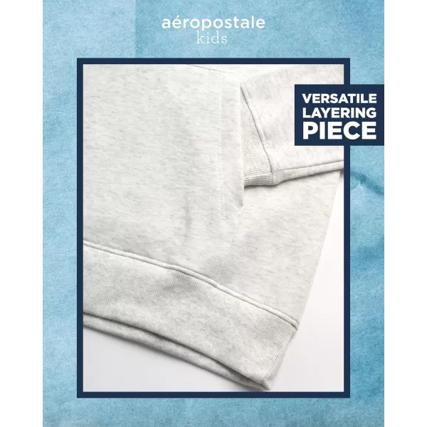 AEROPOSTALE Boys Sweatshirt  Fleece Pullover Hoodie Sweatshirt  Kids Fashion Hooded Sweatshirt 412Oatmeal