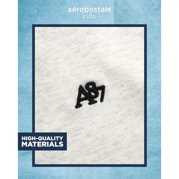 AEROPOSTALE Boys Sweatshirt  Fleece Pullover Hoodie Sweatshirt  Kids Fashion Hooded Sweatshirt 412Oatmeal