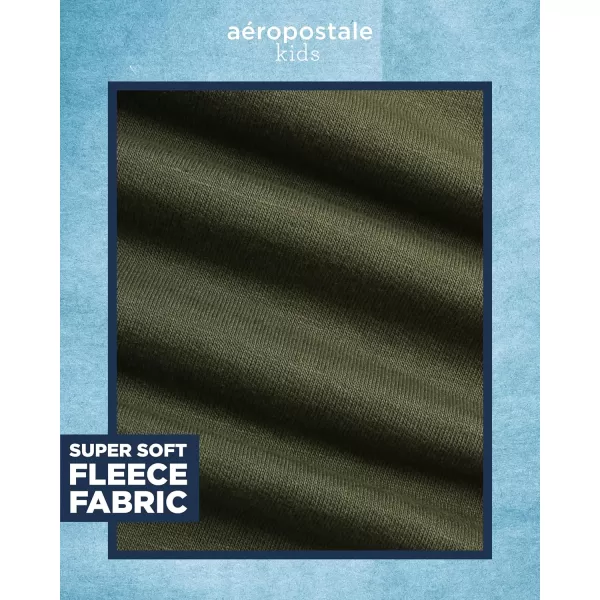 AEROPOSTALE Boys Sweatshirt  Fleece Pullover Hoodie Sweatshirt  Kids Fashion Hooded Sweatshirt 412Olive