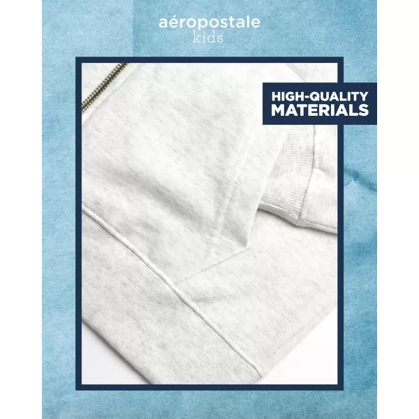 AEROPOSTALE Boys Sweatsuit Set  3 Piece Fleece Zip Hoodie Sweatshirt Cargo Jogger Sweatpants and TShirt 416CoffeeOlive