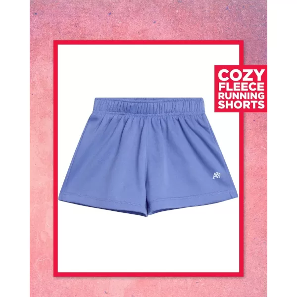 AEROPOSTALE Girls Shorts Set  2 Piece Jersey Graphic Tee Fleece Shorts Cargo Scooter Skort  Girls Summer Outfit 412Pink Purple