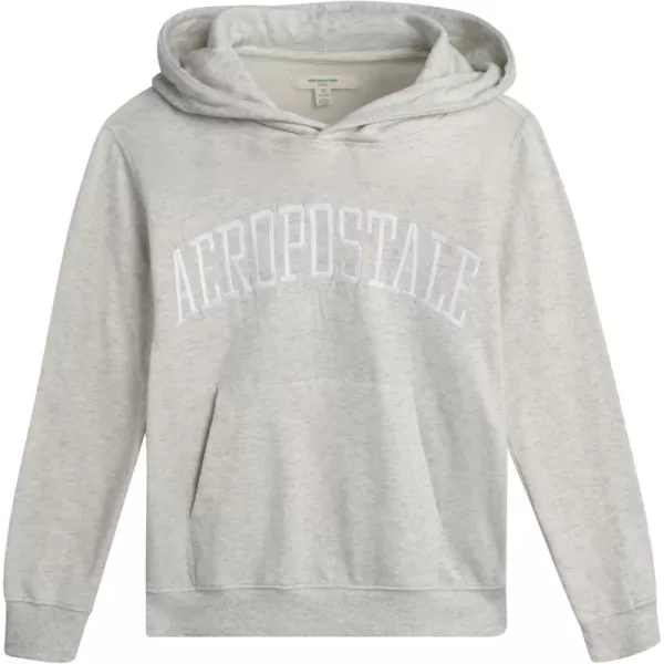 AEROPOSTALE Boys Sweatshirt  Fleece Pullover Hoodie Sweatshirt  Kids Fashion Hooded Sweatshirt 412Lt Oatmeal