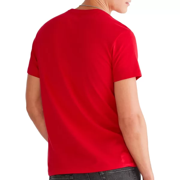 AEROPOSTALE Mens Cali Bear Short Sleeve TeeModel Red