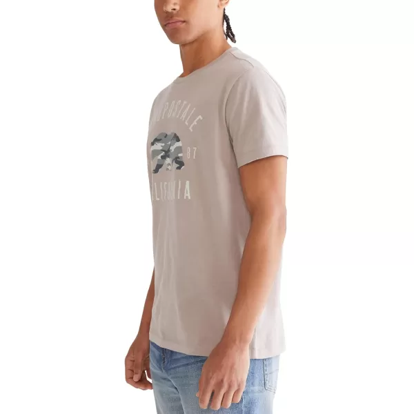 AEROPOSTALE Mens Cali Bear Short Sleeve TeeSatellite