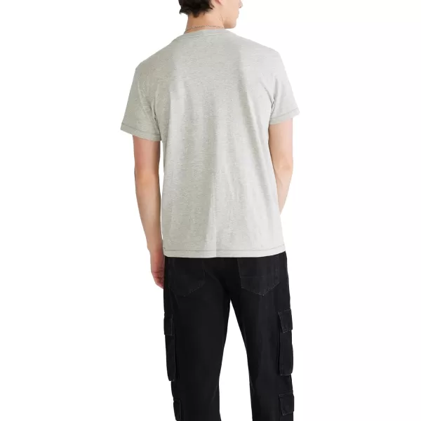 AEROPOSTALE Mens Americana 87 Short Sleeve TeeLight Heather Grey