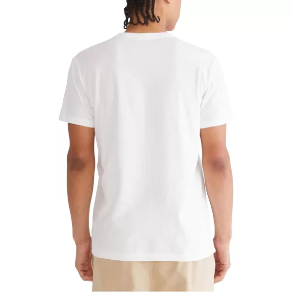 AEROPOSTALE Mens Center Chest Logo Short Sleeve TeeBleach