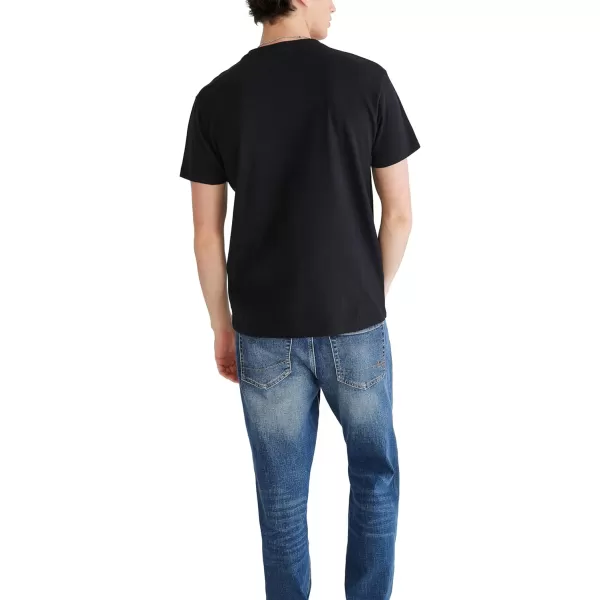 AEROPOSTALE Mens Circle Short Sleeve TeeDark Black