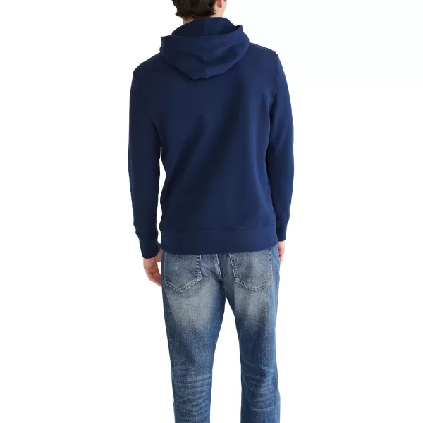 AEROPOSTALE Mens Aero Logo Popover HoodieCircleCadet Navy