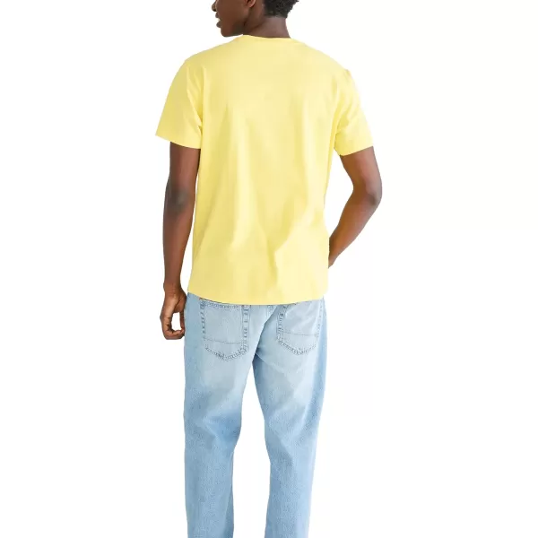AEROPOSTALE Mens Circle Logo Short Sleeve TeeAspen Gold
