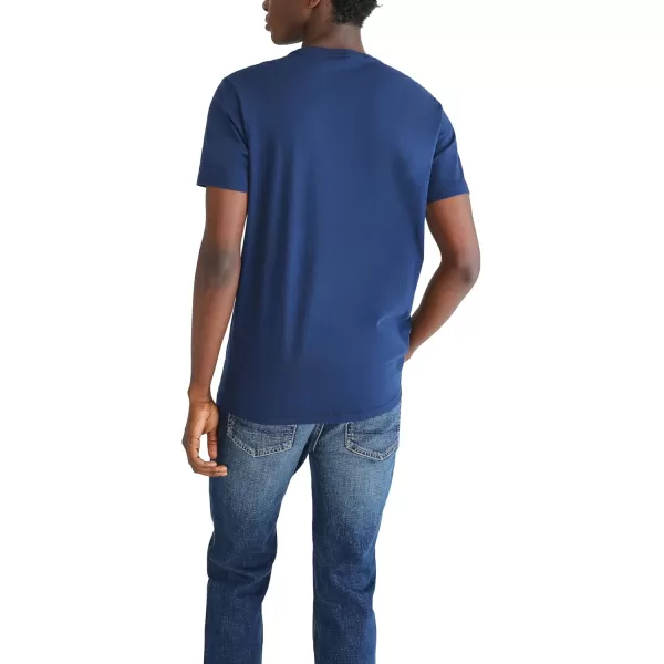AEROPOSTALE Mens Circle Logo Short Sleeve TeeCadet Blue
