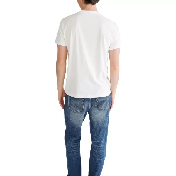 AEROPOSTALE Mens Circle Logo Short Sleeve TeeCream