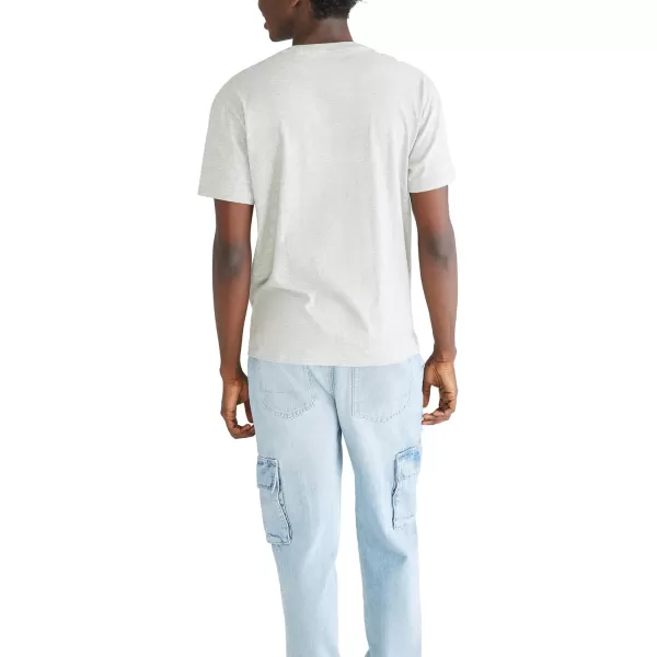 AEROPOSTALE Mens Circle Logo Short Sleeve TeeLight Heather Grey