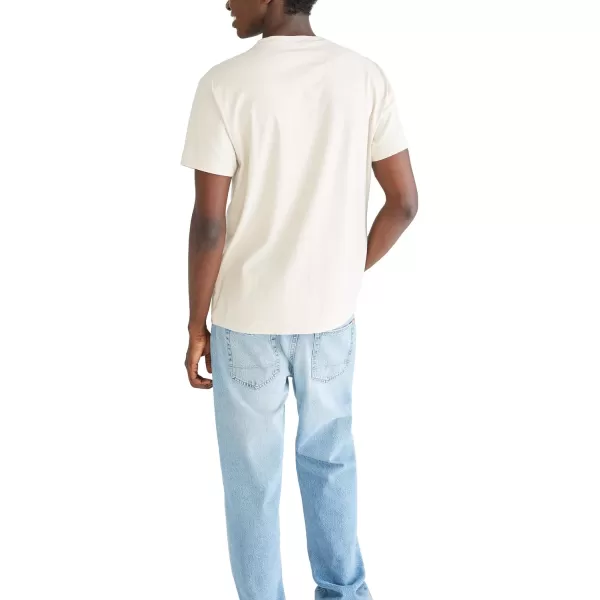 AEROPOSTALE Mens Circle Logo Short Sleeve TeeOatmilk