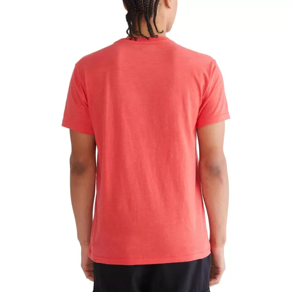 AEROPOSTALE Mens Circle Logo Short Sleeve TeeTomato