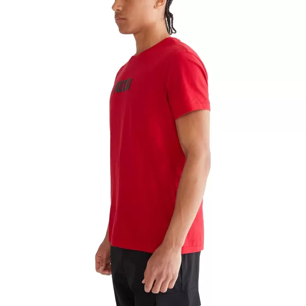 AEROPOSTALE Mens 1987 Box Logo Short Sleeve TeeModel Red
