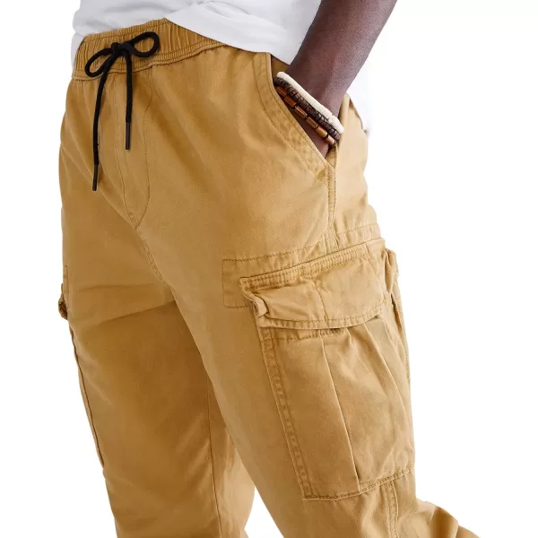 AEROPOSTALE Mens Aero Cargo Jogger PantGolden Tan