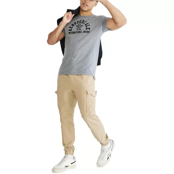 AEROPOSTALE Mens Aero Cargo Jogger PantWild Khaki