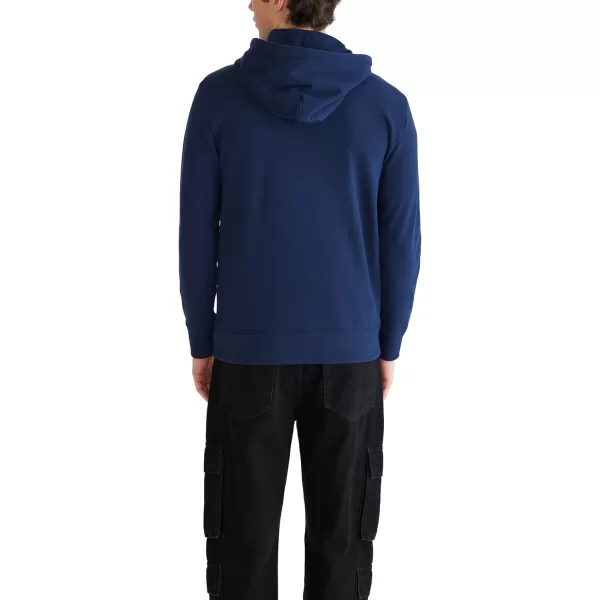 AEROPOSTALE Mens Aero Logo Full Zip HoodieArchCadet Navy