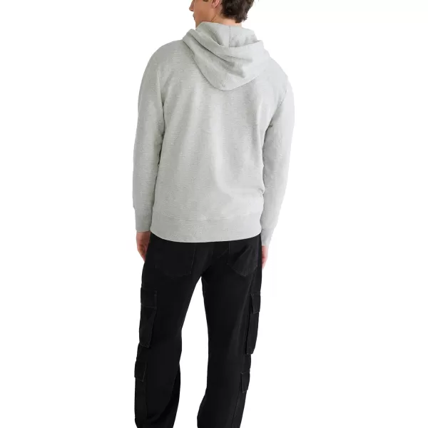 AEROPOSTALE Mens Aero Logo Full Zip HoodieArchLight Heather Grey