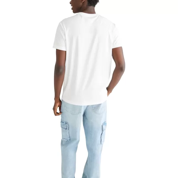 AEROPOSTALE Mens Arch Logo Short Sleeve TeeCream