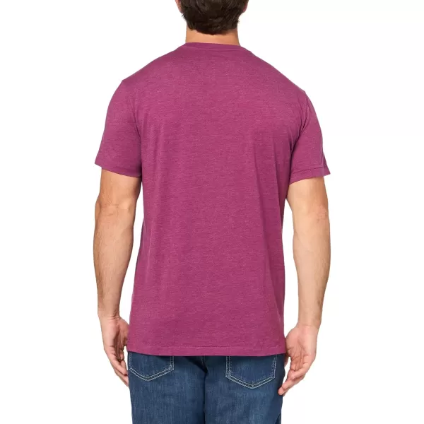 AEROPOSTALE Mens Arch Logo Short Sleeve TeeMagenta Purple