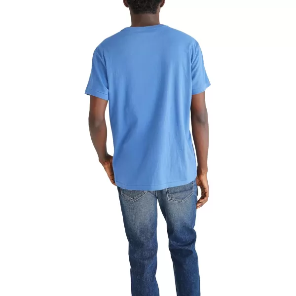 AEROPOSTALE Mens Arch Logo Short Sleeve TeeTrue Navy