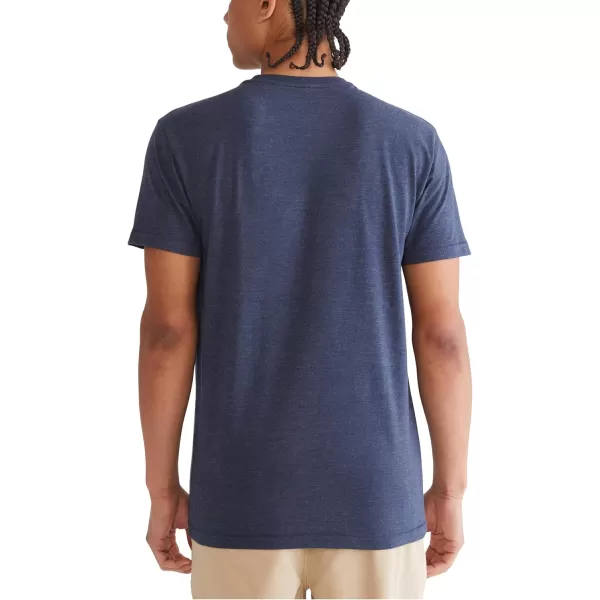 AEROPOSTALE Mens Circle Script Short Sleeve TeeCadet Blue