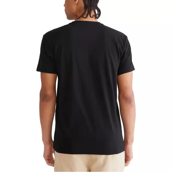 AEROPOSTALE Mens Circle Script Short Sleeve TeeDark Black