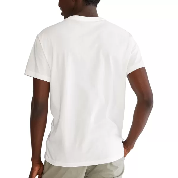 AEROPOSTALE Mens Script Logo Short Sleeve TeeBleach