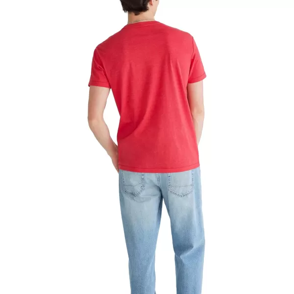 AEROPOSTALE Mens Script Logo Short Sleeve TeeTango Red