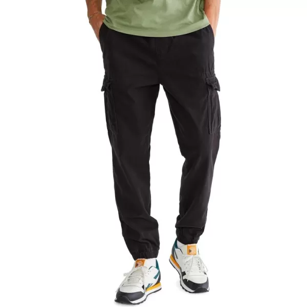 AEROPOSTALE Mens Aero Cargo Jogger PantDark Black