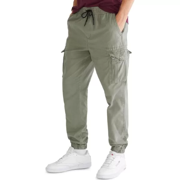 AEROPOSTALE Mens Aero Cargo Jogger PantDusty Olive