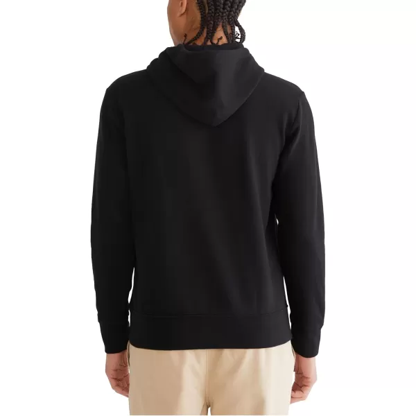 AEROPOSTALE Mens Aero Logo Popover HoodieScriptDark Black