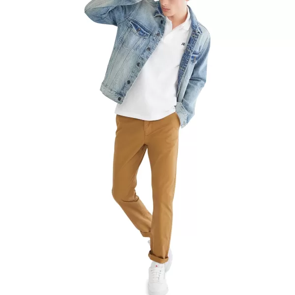 AEROPOSTALE Mens Aero Slim Stretch ChinoSandalwood