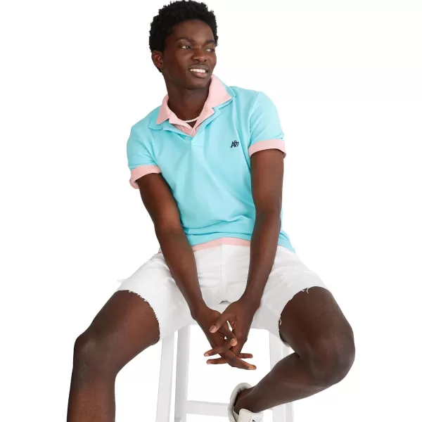 AEROPOSTALE Mens PoloBlue Radiance