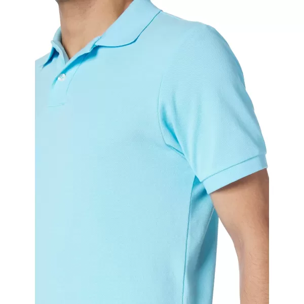 AEROPOSTALE Mens PoloCrisp Blue