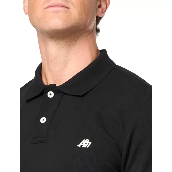 AEROPOSTALE Mens PoloDark Black