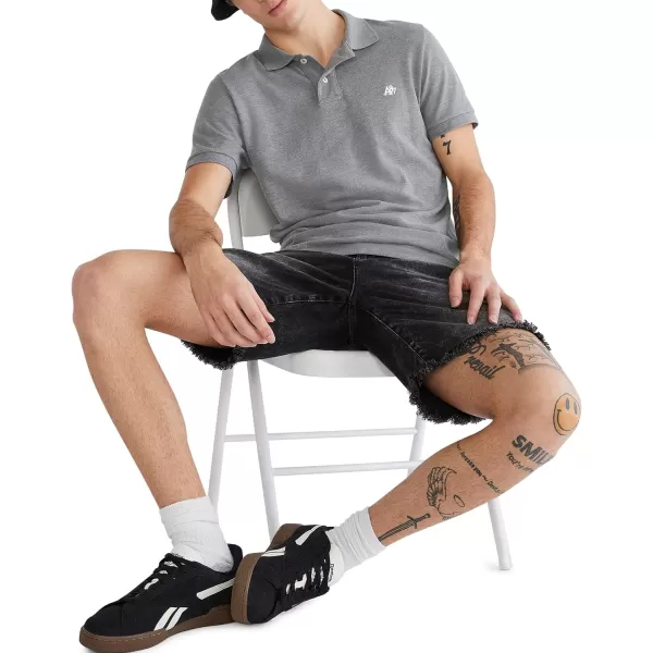 AEROPOSTALE Mens PoloLight Heather Grey