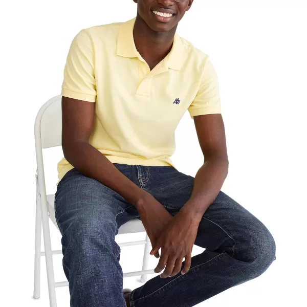 AEROPOSTALE Mens PoloPale Banana