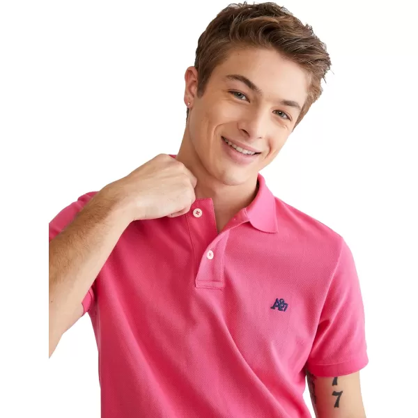 AEROPOSTALE Mens PoloPink Flambe