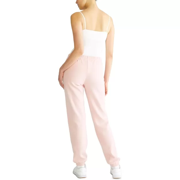 AEROPOSTALE Womens Aero Logo CinchJogger PantArchesSilver Pink