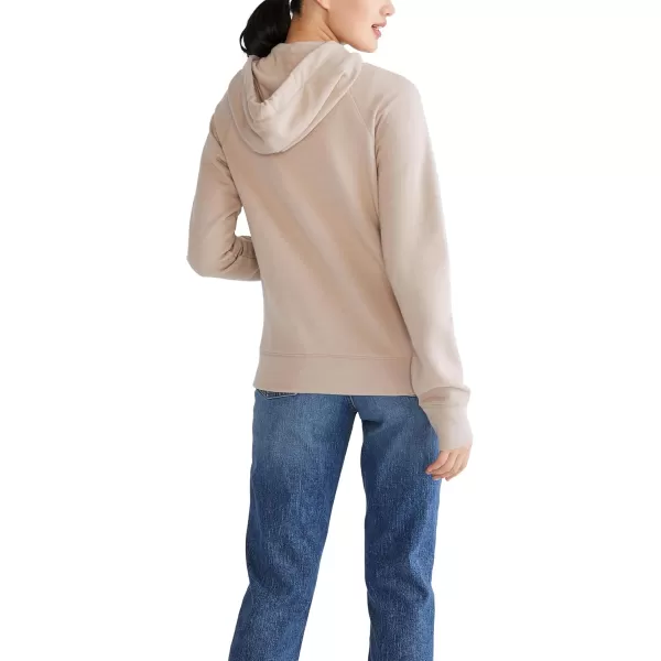 AEROPOSTALE Womens Aero Logo Full Zip HoodieCircleScriptsSimply Taupe